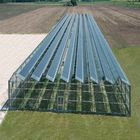 Hot Dip Galvanized Steel Photovoltaic Mounting System For Greenhouse