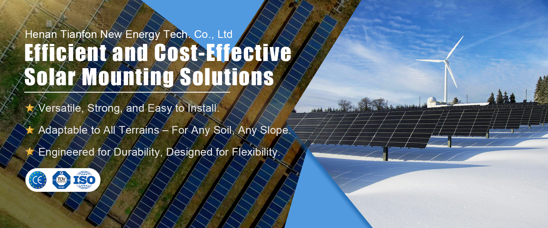 qualità sistemi al suolo del montaggio del pannello solare fabbrica