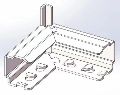 Un buon prezzo. Struttura di modulo in acciaio resistente alla corrosione in linea