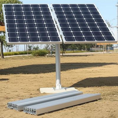 Un buon prezzo. Customized Solar Panel Ground Mounting Systems Easy Installation for Residential and Customization in linea