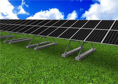 Un buon prezzo. Sistema regolabile del montaggio della ferrovia del pannello solare di inclinazione, sistemi solari del montaggio di Al6005 PV in linea