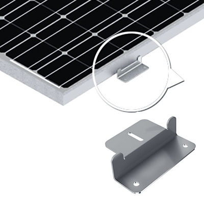 Un buon prezzo. Modulo del pannello solare di resistenza al vento che monta il montaggio flessibile della ferrovia di energia solare degli accessori - sostegno in linea