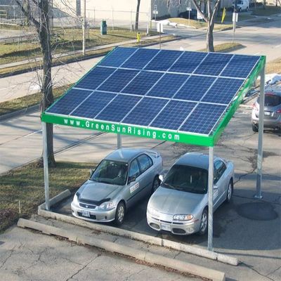 Un buon prezzo. Parcheggio residenziale di energia solare del Carport della struttura dei supporti di attacco del modulo di larghezza 2.5~3m in linea