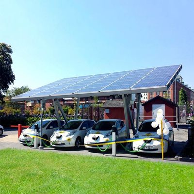 Un buon prezzo. Residenziale fuori sul Carport di PV dei supporti di attacco del parcheggio di energia solare di griglia in linea