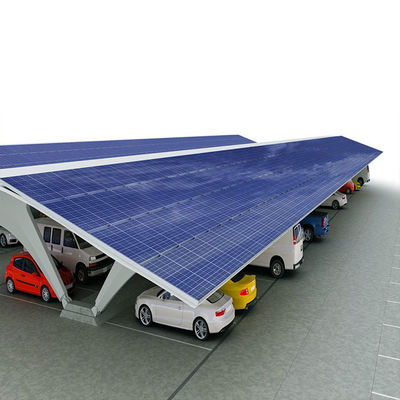Un buon prezzo. Carports avanzati regolabili anodizzati del paesaggio residenziale di alluminio, soluzione dedicata solare della staffa di supporto in linea