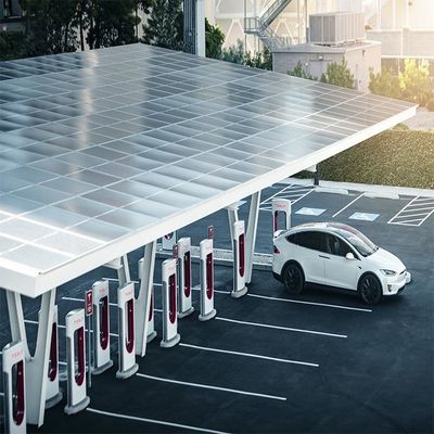 Un buon prezzo. Strutture solari di superficie anodizzate galvanizzate del Carport di SS304 PV in linea