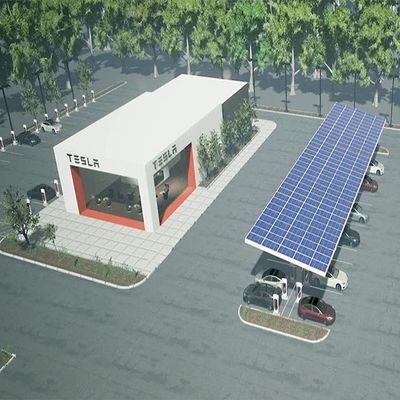 Un buon prezzo. Struttura di pannello fotovoltaica anodizzata per il Carport in linea