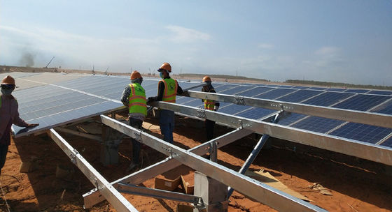 Un buon prezzo. Tilt Angle 0-60 Degrees Compatible Solar Array Mounting Brackets for Framed or Frameless Modules in linea