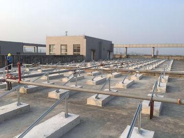 Un buon prezzo. Sistema di alluminio del montaggio di pannello solare di HDG, sistemi solari del montaggio di PV del seminterrato concreto in linea