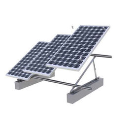 Un buon prezzo. Trattamento di superficie anodizzato di HDG della base concreta dei sistemi del montaggio del tetto del pannello solare di PV in linea