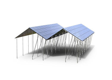 Un buon prezzo. Fuori dalle strutture di pannello fotovoltaiche d'acciaio durevoli sostenibili del sistema solare della serra di griglia in linea