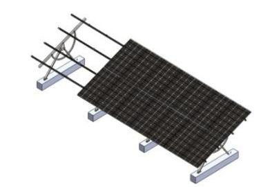Un buon prezzo. Sistema solare del montaggio del sostegno fotovoltaico della riparazione, sistema di racking del pannello solare del paesaggio in linea
