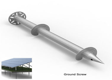 Un buon prezzo. Supporti a terra di messa a terra di racking di PV di matrici solari dei mucchi della vite del fondamento d'acciaio in linea