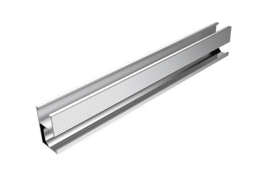 Un buon prezzo. annuncio pubblicitario residenziale del sistema scanalato alluminio del montaggio di pannello solare di PV della ferrovia 60m/S in linea