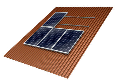 Un buon prezzo. L'angolo di inclinazione domestico dei sistemi 10-60° del montaggio del tetto del pannello solare ha anodizzato il corrosivo anti- in linea