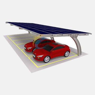 Un buon prezzo. I sistemi solari all'aperto del Carport di griglia inserita/disinserita impermeabilizzano il pannello che fotovoltaico l'alta stabilità ha galvanizzato lo scaffale solare di parcheggio dell'automobile in linea