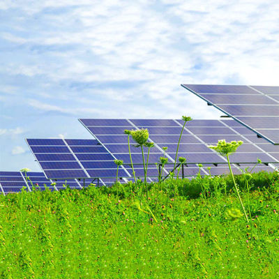 Mucchio galvanizzato della pianta frantumato sistemi al suolo d'acciaio del montaggio del pannello solare della immersione calda