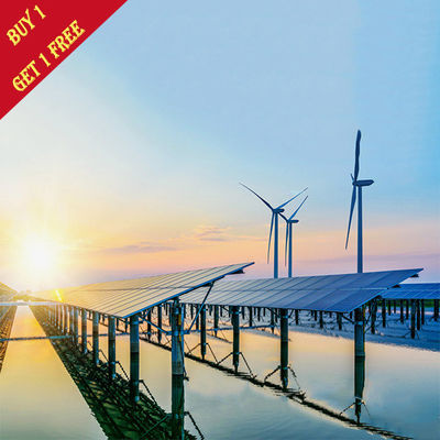 Sistemi solari complementari prefabbricati del montaggio di Pv della luce di pesca del mucchio su misura