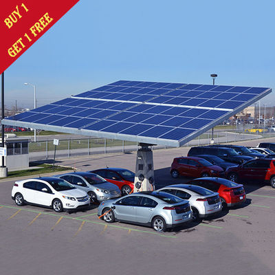 Superficie galvanizzata carico massimo d'acciaio galvanizzata della neve dei sistemi solari 1.4KN/M2 del Carport di PV