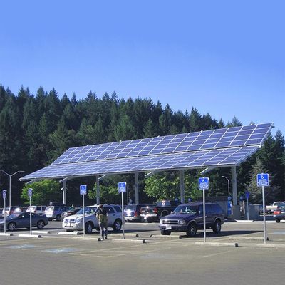 Un buon prezzo. Acciaio di alluminio Q345B Al6005 della mpe del Carport dei sistemi solari di sostegno commerciale di matrici in linea
