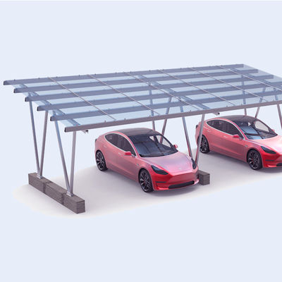 Un buon prezzo. L'automobile su ordinazione residenziale di dimensione del carico di vento del sistema di appoggio 130mph del pannello di PV della lega di alluminio dei sistemi solari del Carport ha sparso il parcheggio in linea