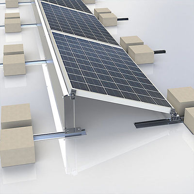 Un buon prezzo. Tetto piano solare riutilizzabile inossidabile di PV che monta i sistemi in linea
