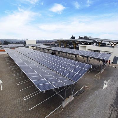 Un buon prezzo. Tettoia modulare di parcheggio dell'automobile di energia solare della struttura di Q345B in linea