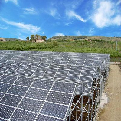 lo spessore 5kw di 2.0mm 2.5mm ha frantumato il sistema solare della serra del supporto