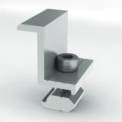 Un buon prezzo. Il pannello solare d'anodizzazione del tetto del metallo preme le strutture di montaggio stanti del modulo di Tin For Frameless PV della cucitura in linea