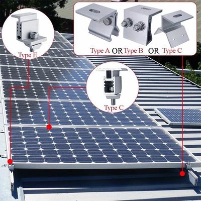 Un buon prezzo. Componenti di montaggio solari del sostegno del modulo degli accessori di grande qualità per il modulo Frameless di PV in linea