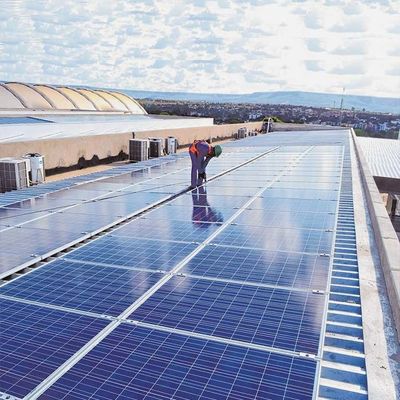 Un buon prezzo. tetto ad alta resistenza del pannello solare dello strato dell'acciaio legato di 0.5mm-15mm che monta i sistemi in linea