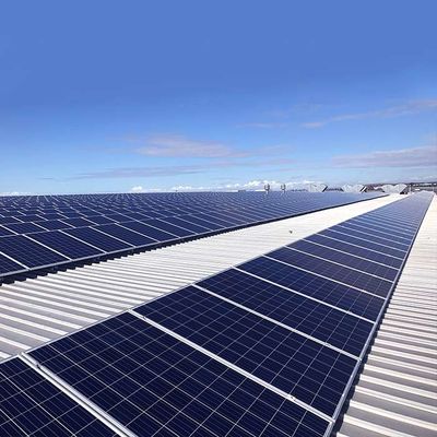 Un buon prezzo. 20 m Max Building Height Alloy Steel Sheet Solar Panel Roof Mounting Systems in linea