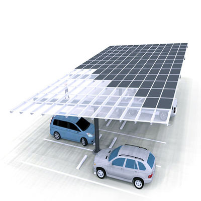 Un buon prezzo. Alluminio anodizzato griglia inserita/disinserita strutture solari residenziali del Carport più di altezza ridotta da 2,5 m. PV in linea