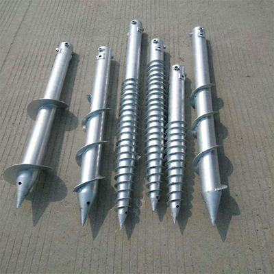 Un buon prezzo. 500~2500mm Length Ground Mounting Screw Pile Driving Rack in linea