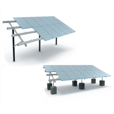 Un buon prezzo. 5~15 Degree Galvanized Stainless Steel SS304 Frame Solar Carport Structures in linea