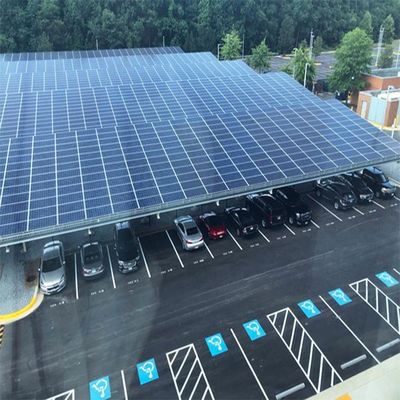 20KW flessibile ha galvanizzato lo SGS solare d'acciaio della struttura di montaggio di PV per il Carport