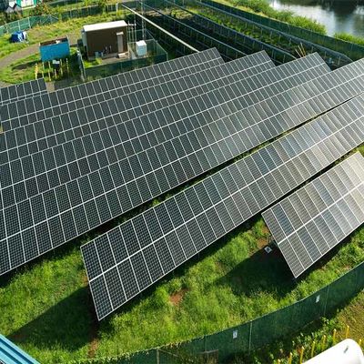 terra del pannello solare di 50deg Q235B Q345B che monta i sistemi