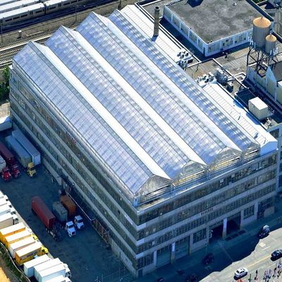 Un buon prezzo. Singola multi serra agricola fotovoltaica della portata Q235B in linea