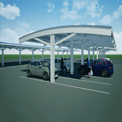Un buon prezzo. 15deg che inclina i sistemi di tormento del pannello solare di BIPV per il Carport in linea
