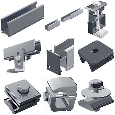 Un buon prezzo. Accessori di montaggio solari PV del pannello Frameless di Q235B in linea