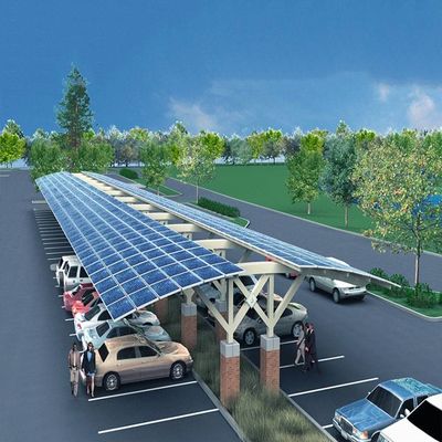 Un buon prezzo. Il parcheggio solare ha anodizzato le strutture di montaggio di alluminio di PV in linea