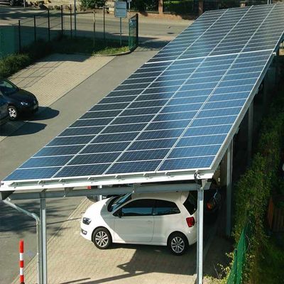 Un buon prezzo. sistema d'acciaio di racking del pannello solare di 10deg HDG per il parcheggio in linea