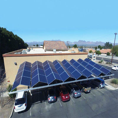 Sistema solare del supporto del telaio del Carport moderno di HDG Q345