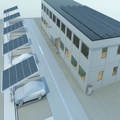 Un buon prezzo. 5deg ha galvanizzato le strutture di montaggio del pannello solare del Carport in linea