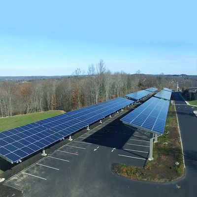 Un buon prezzo. sistema solare di montaggio solare del montaggio di PV della struttura del sostegno solare del sistema del Carport a terra della portata di 5000mm in linea