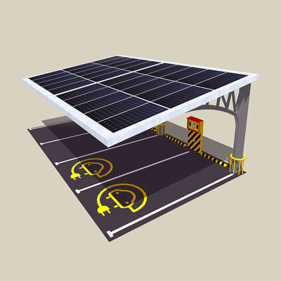 Un buon prezzo. Sistema su misura di tormento del pannello solare di angolo per il Carport del metallo in linea