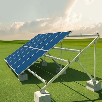 Un buon prezzo. Sistemi montati al suolo del pannello solare galvanizzati anticorrosivo in linea