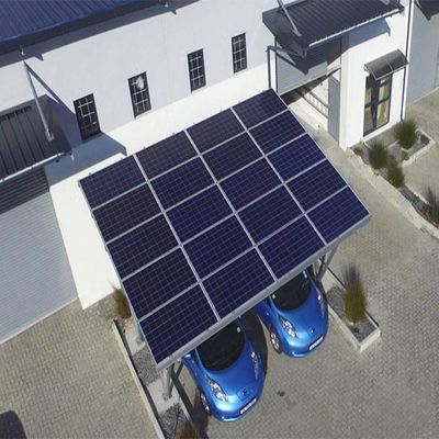 Un buon prezzo. L'alluminio impermeabile del acciaio al carbonio struttura il Carport solare che monta i sistemi in linea