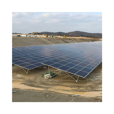 Montaggio solare galvanizzato di Q235B Q345B - sistema solare solare del sostegno dell'installazione di grado dei sostegni 0 - 60