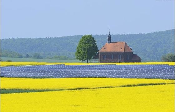 Spessore 0.5mm - 15mm ha galvanizzato il sostegno solare di messa a terra del sistema solare d'acciaio del montaggio